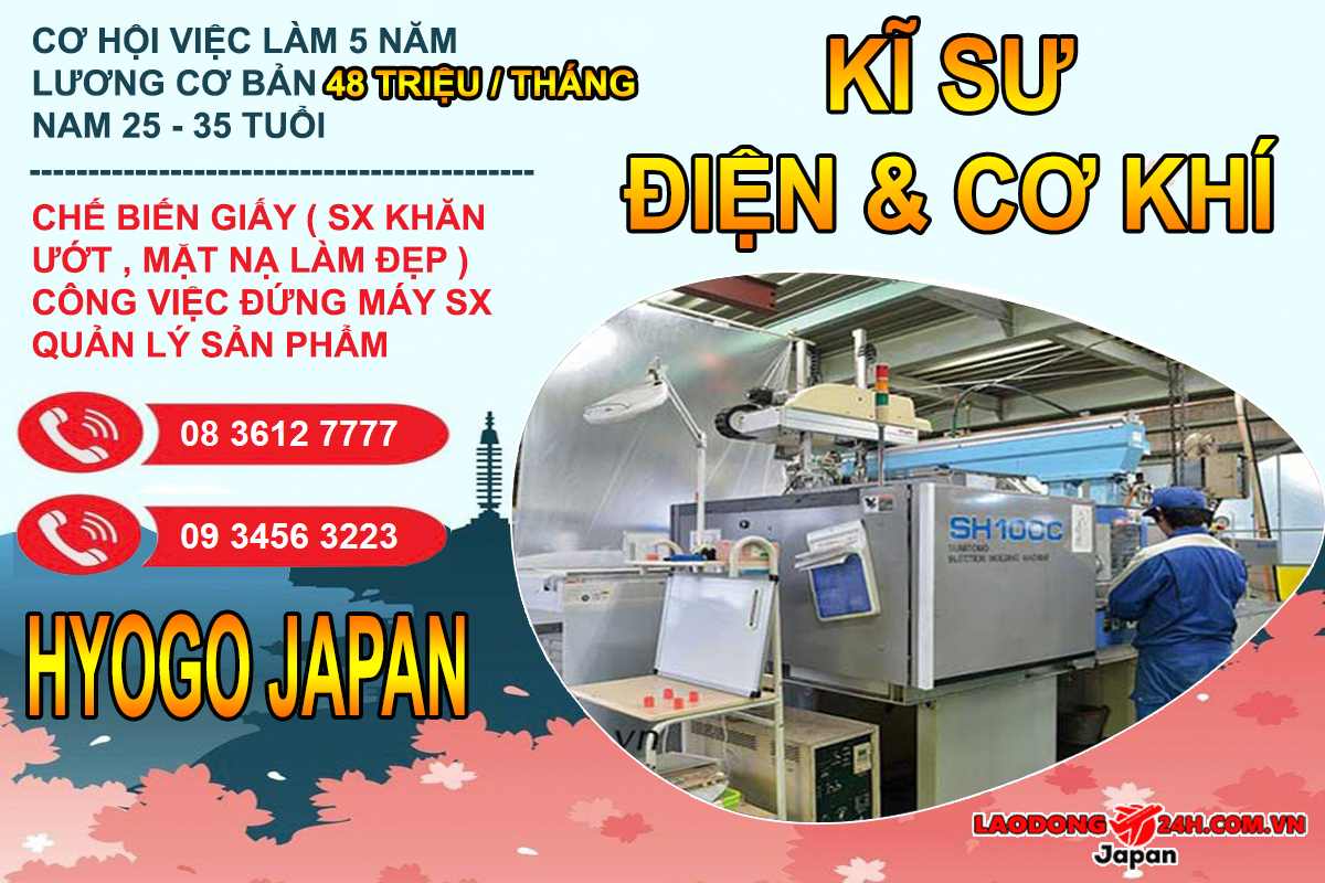 Kĩ Sư Điện & Cơ Khí – Quản lý và đứng máy sản xuất