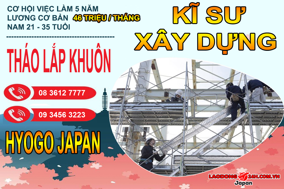 Kĩ Sư Xây Dựng – Tháo lắp khuôn