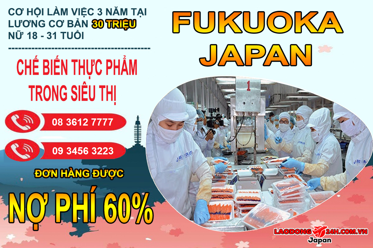 Chế biến thực phẩm trong siêu thị – Nợ phí 60%