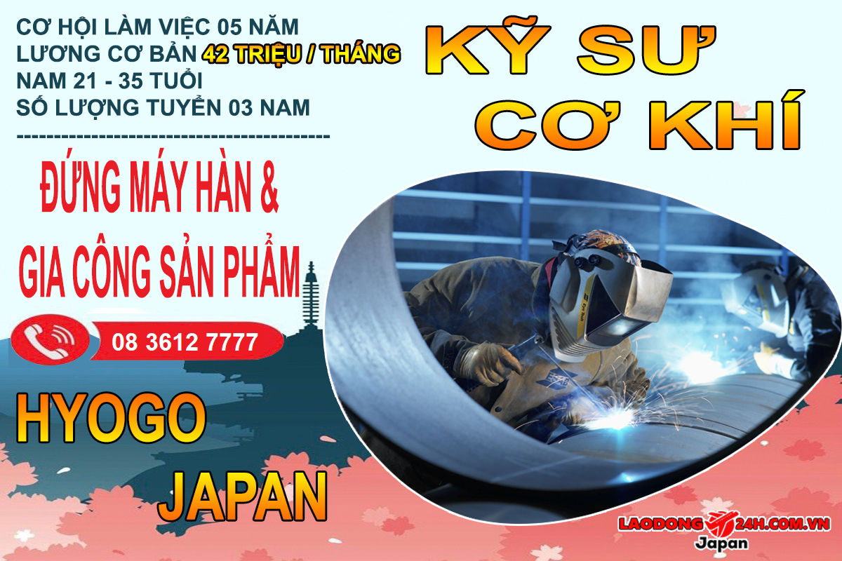 Kỹ sư cơ khí – Đứng máy hàn và gia công sản phẩm cơ khí