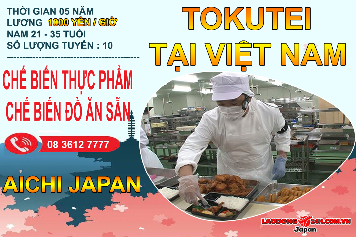 Tokutei Chế Biến Cơm Hộp Aichi