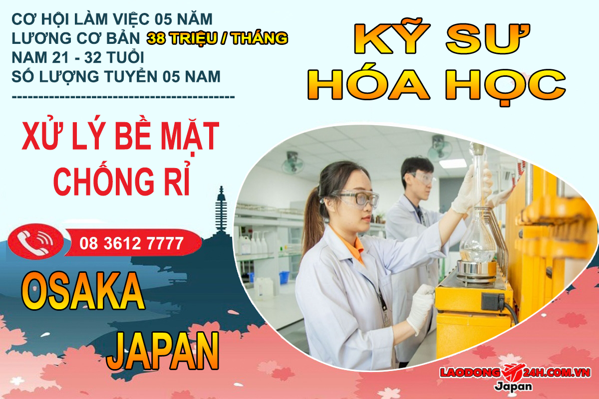 Kỹ Sư Hóa Học Xử Lý Bề Mặt Chống Rỉ