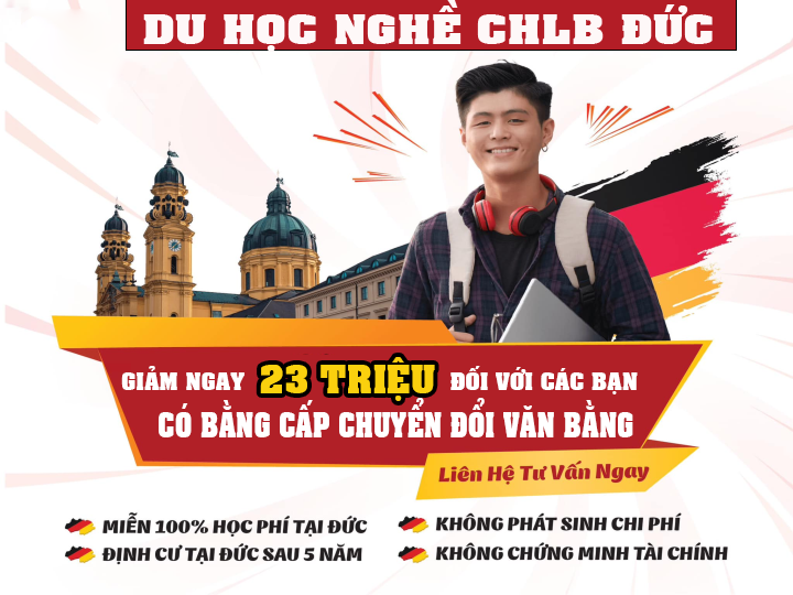 DU HỌC NGHỀ ĐỨC 2023